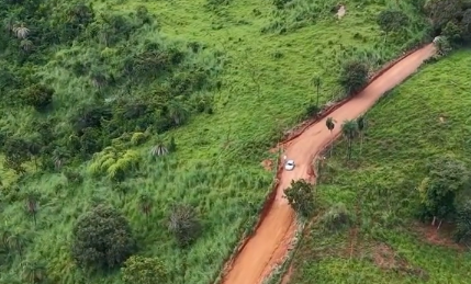 Estrada em Dois Irm&atilde;os chama aten&ccedil;&atilde;o ap&oacute;s mudan&ccedil;a e melhora acesso na zona rural