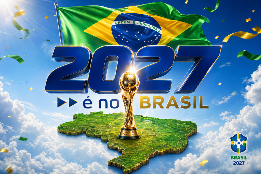 Bola da Copa Feminina 2027 vaza com inspira&ccedil;&atilde;o na Brazuca e nome brasileiro; confira as imagens