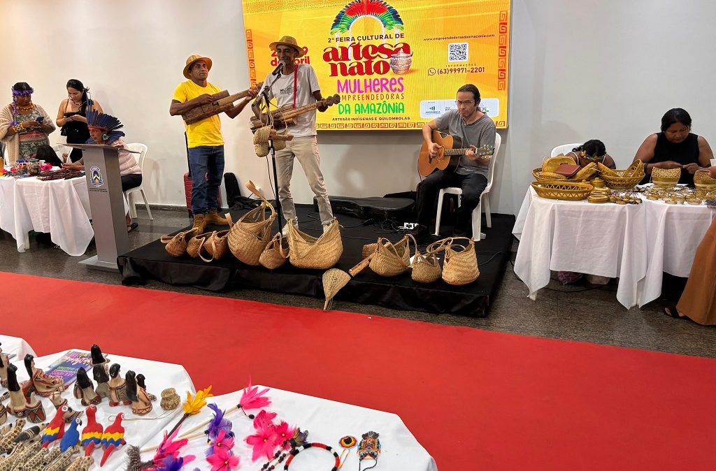 Governo do Tocantins fortalece povos origin&aacute;rios e tradicionais na 2&ordf; Feira de Artesanato Mulheres Empreendedoras da Amaz&ocirc;nia