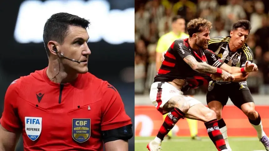 CBF escolhe &aacute;rbitro envolvido em pol&ecirc;mica na Supercopa para Flamengo x Atl&eacute;tico-MG pelo Brasileir&atilde;o