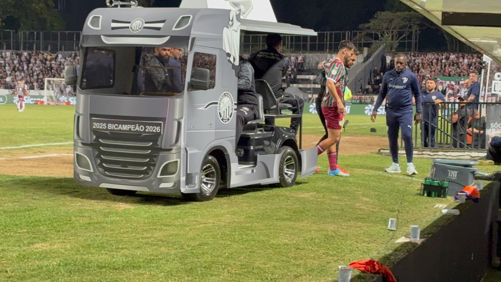 Fluminense perde Martinelli com dores na coxa em jogo contra o Oper&aacute;rio pela Copa do Brasil