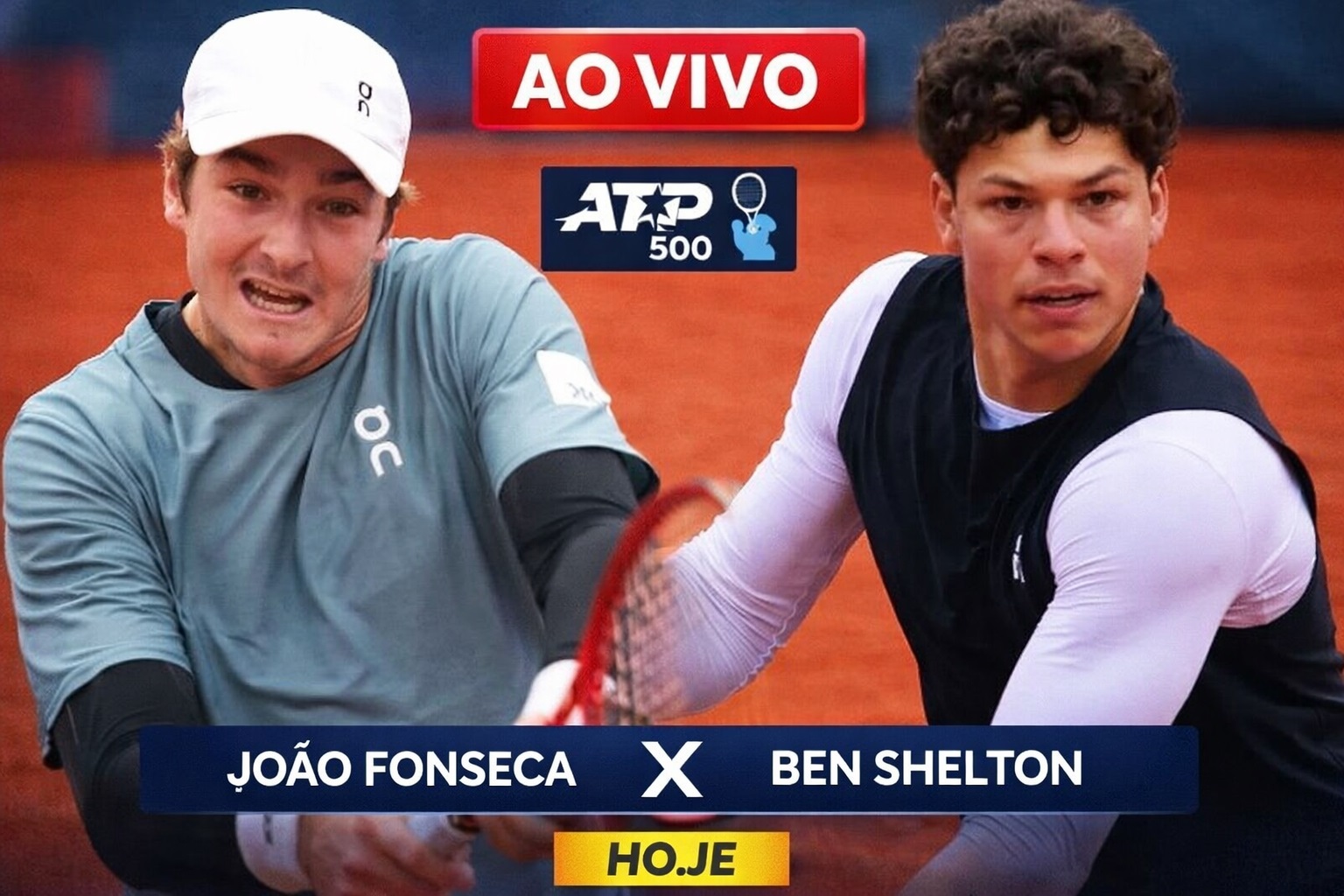 Jo&atilde;o Fonseca encara top 10 do mundo em duelo in&eacute;dito hoje; veja onde assistir