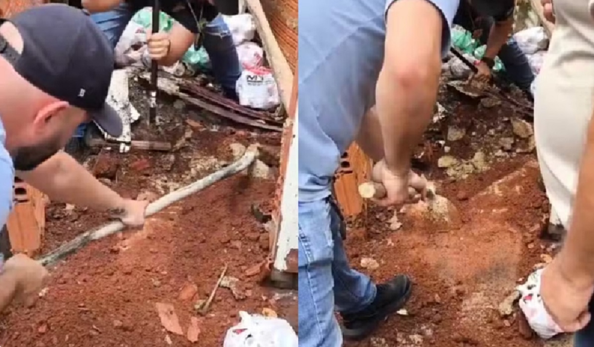 Laudo aponta que menina morreu asfixiada ao ser enterrada viva por m&atilde;e e padrasto