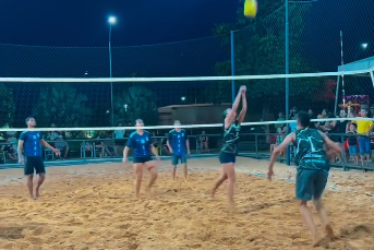 Torneio em Dois Irm&atilde;os movimenta atletas e re&uacute;ne p&uacute;blico na pra&ccedil;a
