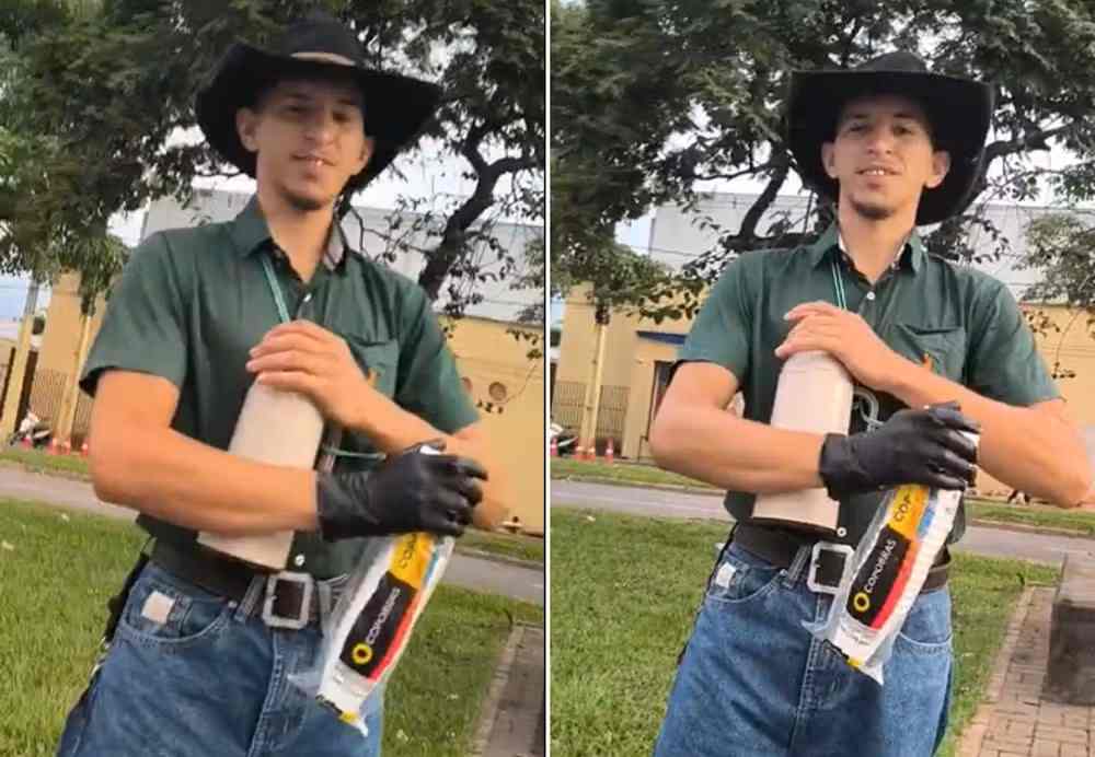 Vendedor aposta na confian&ccedil;a e vende caf&eacute; &ldquo;fiado&rdquo; no tr&acirc;nsito em Aragua&iacute;na TO