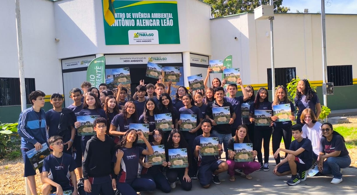 Alunos vivem experi&ecirc;ncia na Serra do Estrondo com palestra, din&acirc;mica e momento de ora&ccedil;&atilde;o