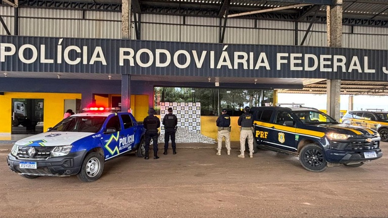 PRF em Rond&ocirc;nia, com apoio da PMRO, apreende mais de 160 KG de subst&acirc;ncia an&aacute;loga &agrave; skunk