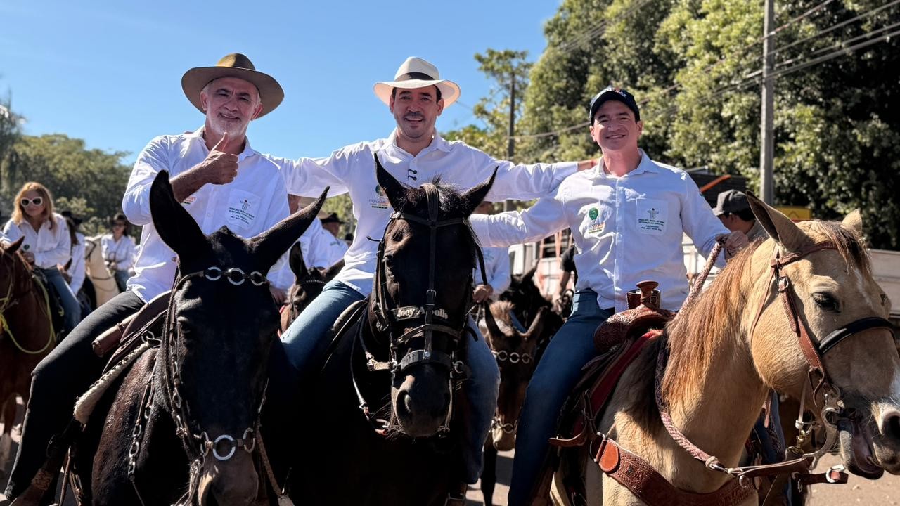 Am&eacute;lio Cayres participa de cavalgadas e refor&ccedil;a apoio ao agroneg&oacute;cio