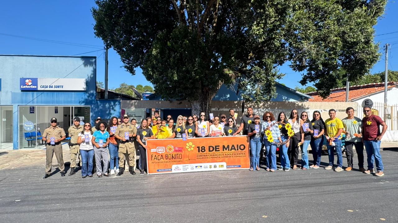 Opera&ccedil;&atilde;o Caminhos Seguros: Pol&iacute;cia Civil realiza blitz educativa e adesiva&ccedil;o em Arraias em alus&atilde;o ao Maio Laranja