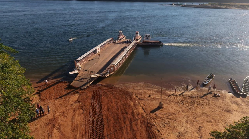 Governo autoriza balsa entre Pedro Afonso e Tupirama ap&oacute;s interdi&ccedil;&atilde;o de ponte no Rio Tocantins