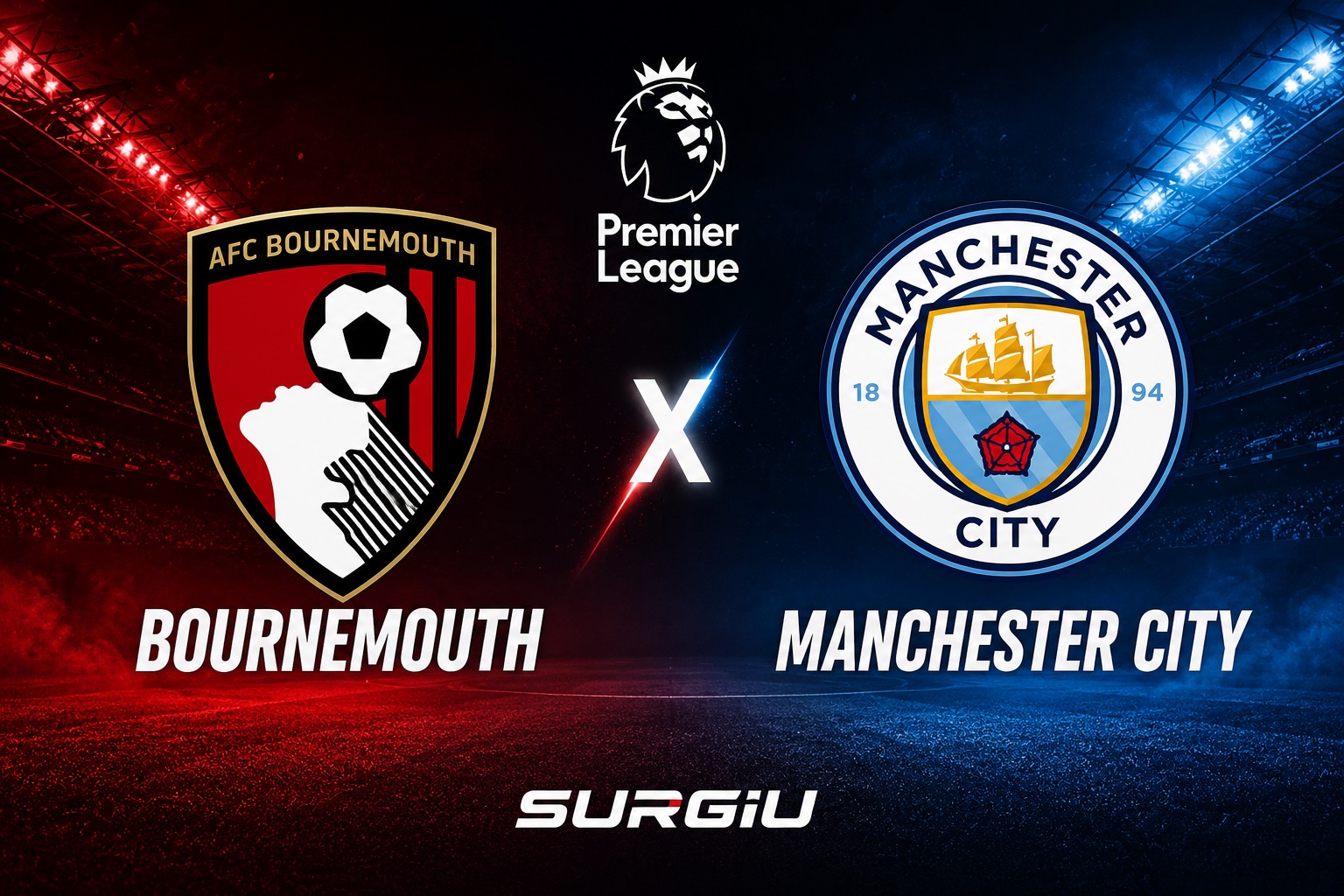 Bournemouth x Manchester City: saiba onde assistir ao duelo da Premier League