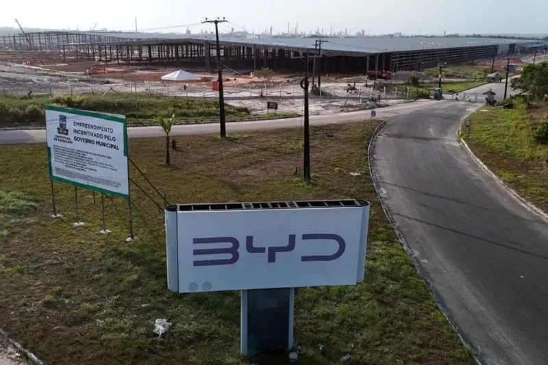 BYD entra em lista de trabalho escravo ap&oacute;s opera&ccedil;&atilde;o na Bahia