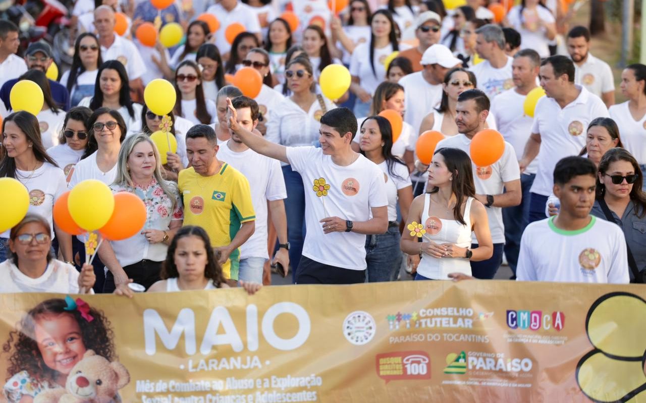 Maio Laranja mobiliza a&ccedil;&atilde;o de conscientiza&ccedil;&atilde;o em defesa da inf&acirc;ncia e adolesc&ecirc;ncia