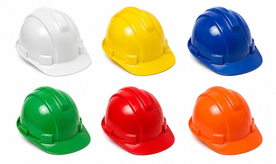 Cores dos capacetes na constru&ccedil;&atilde;o civil: veja o que cada uma significa