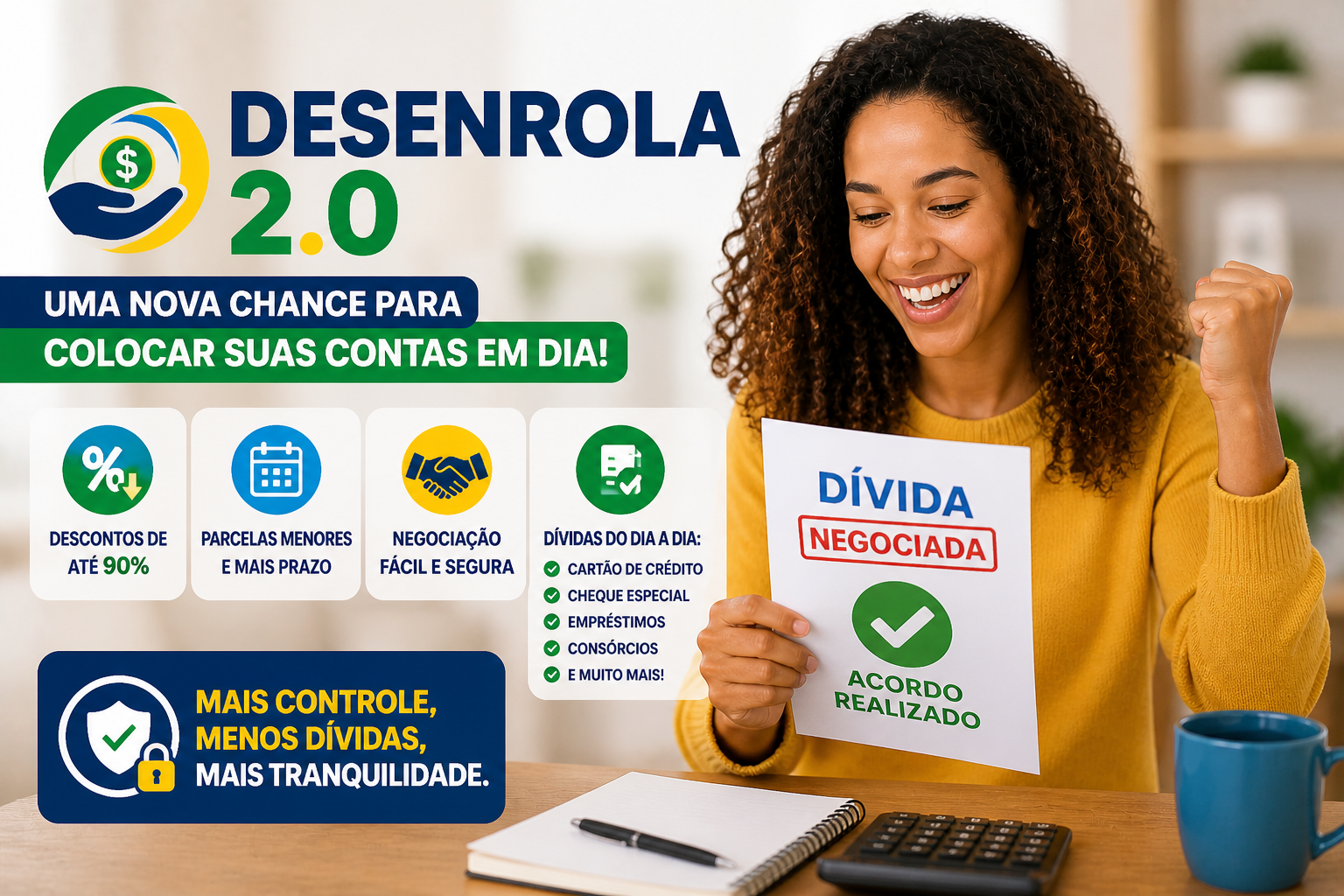 Desenrola Fies 2.0 oferece desconto de at&eacute; 99%: veja como renegociar sua d&iacute;vida