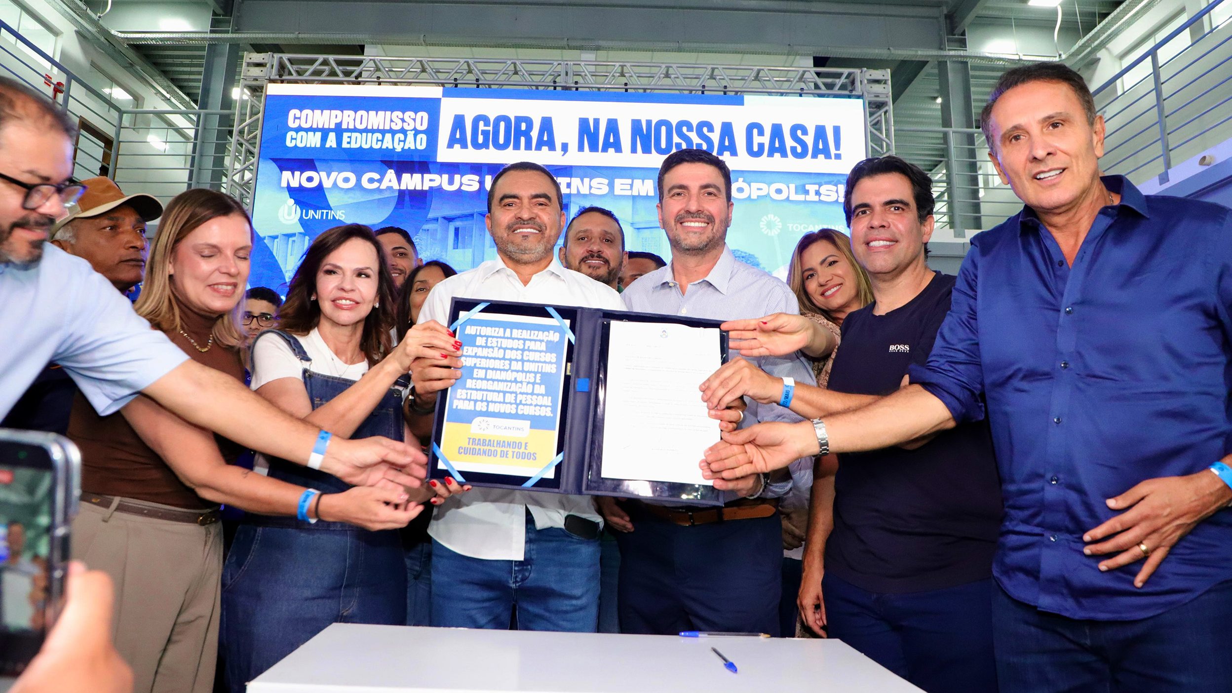 Novo c&acirc;mpus da Unitins em Dian&oacute;polis &eacute; inaugurado com investimento de R$ 30 milh&otilde;es