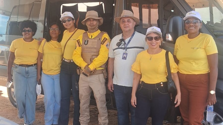 SES-TO realiza a&ccedil;&otilde;es do Maio Amarelo durante a Agrotins 2026 em Palmas