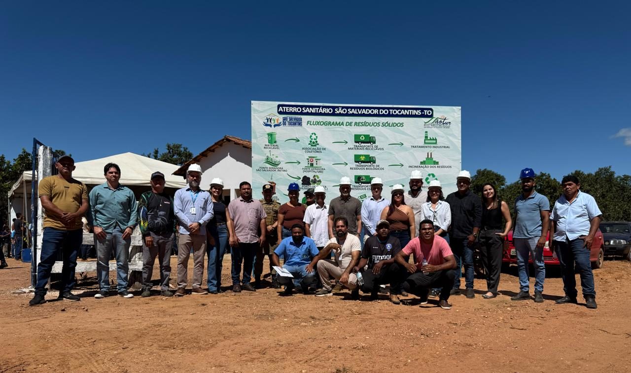 S&atilde;o Salvador reinaugura aterro sanit&aacute;rio e avan&ccedil;a no combate aos lix&otilde;es no Tocantins