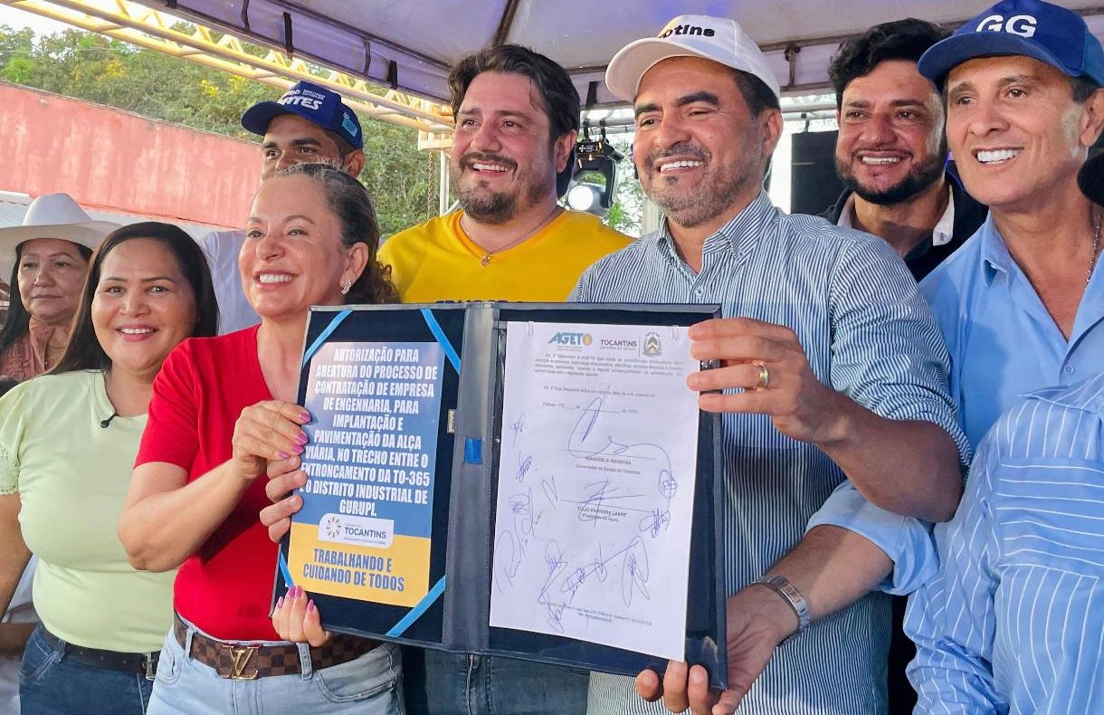 Gurupi e Governo do Tocantins autorizam pavimenta&ccedil;&atilde;o entre Parque Agroindustrial e TO-365