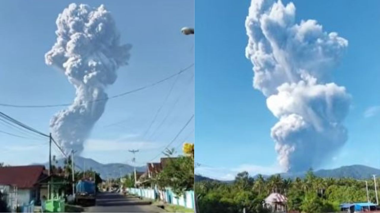 Erup&ccedil;&atilde;o de vulc&atilde;o na Indon&eacute;sia mata tr&ecirc;s excursionistas durante trilha
