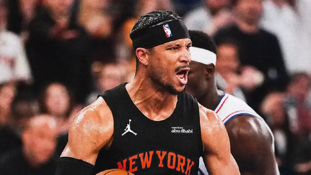Josh Hart provoca torcida do 76ers ap&oacute;s Knicks invadir gin&aacute;sio e avan&ccedil;ar no Leste
