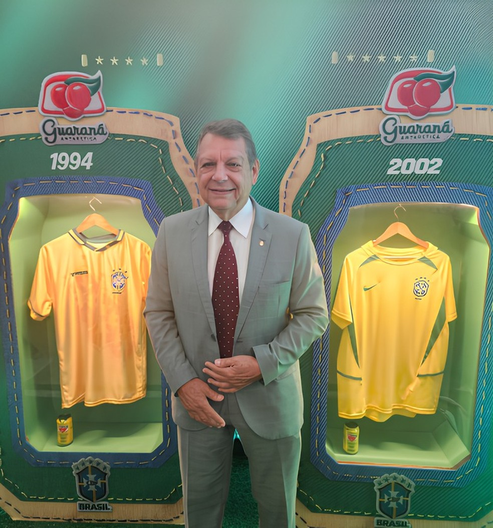 Leomar Quintanilha ser&aacute; chefe da delega&ccedil;&atilde;o da Sele&ccedil;&atilde;o Brasileira na Copa do Mundo de 2026