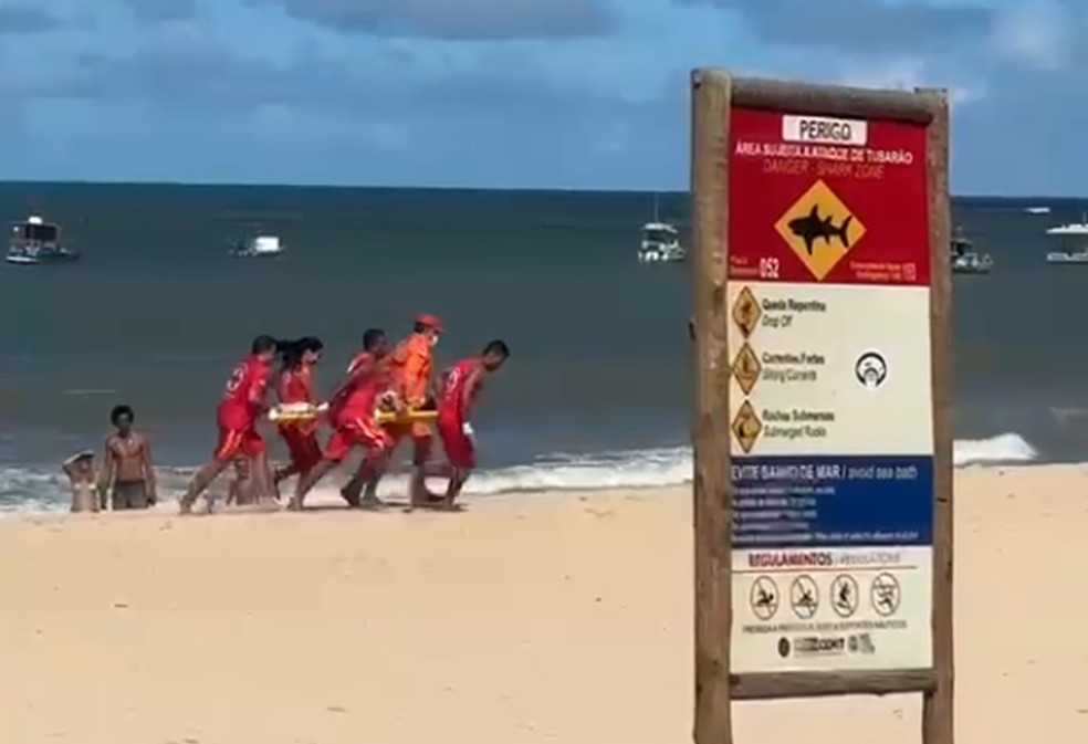Crian&ccedil;a de 11 anos &eacute; mordida por tubar&atilde;o em praia do Grande Recife (PE)