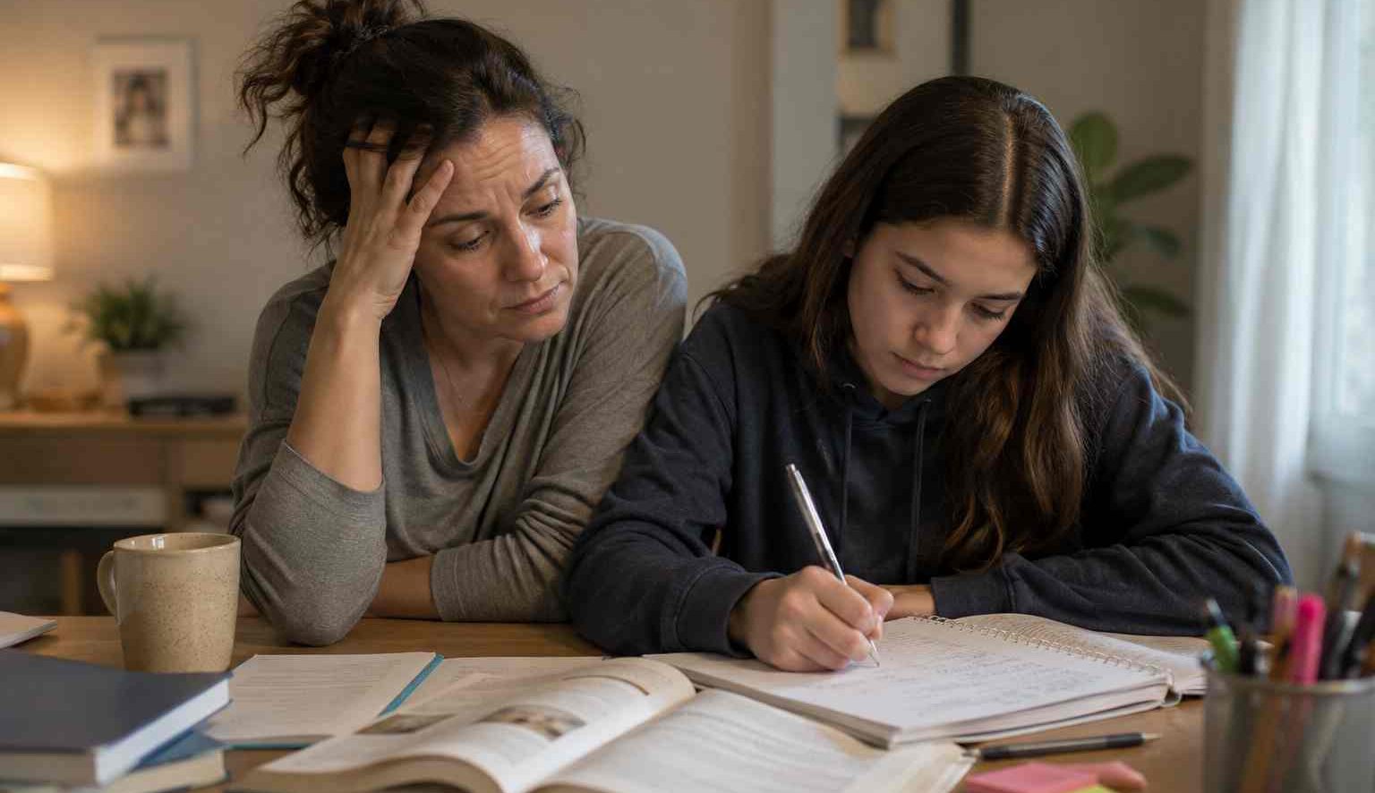 Sobrecarga com estudos dos filhos esgota m&atilde;es brasileiras e afeta a din&acirc;mica familiar