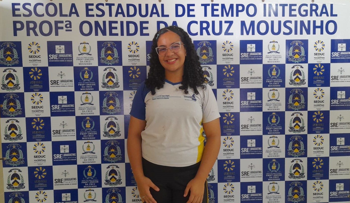 Estudante de Araguatins vence etapa estadual de concurso internacional de cartas