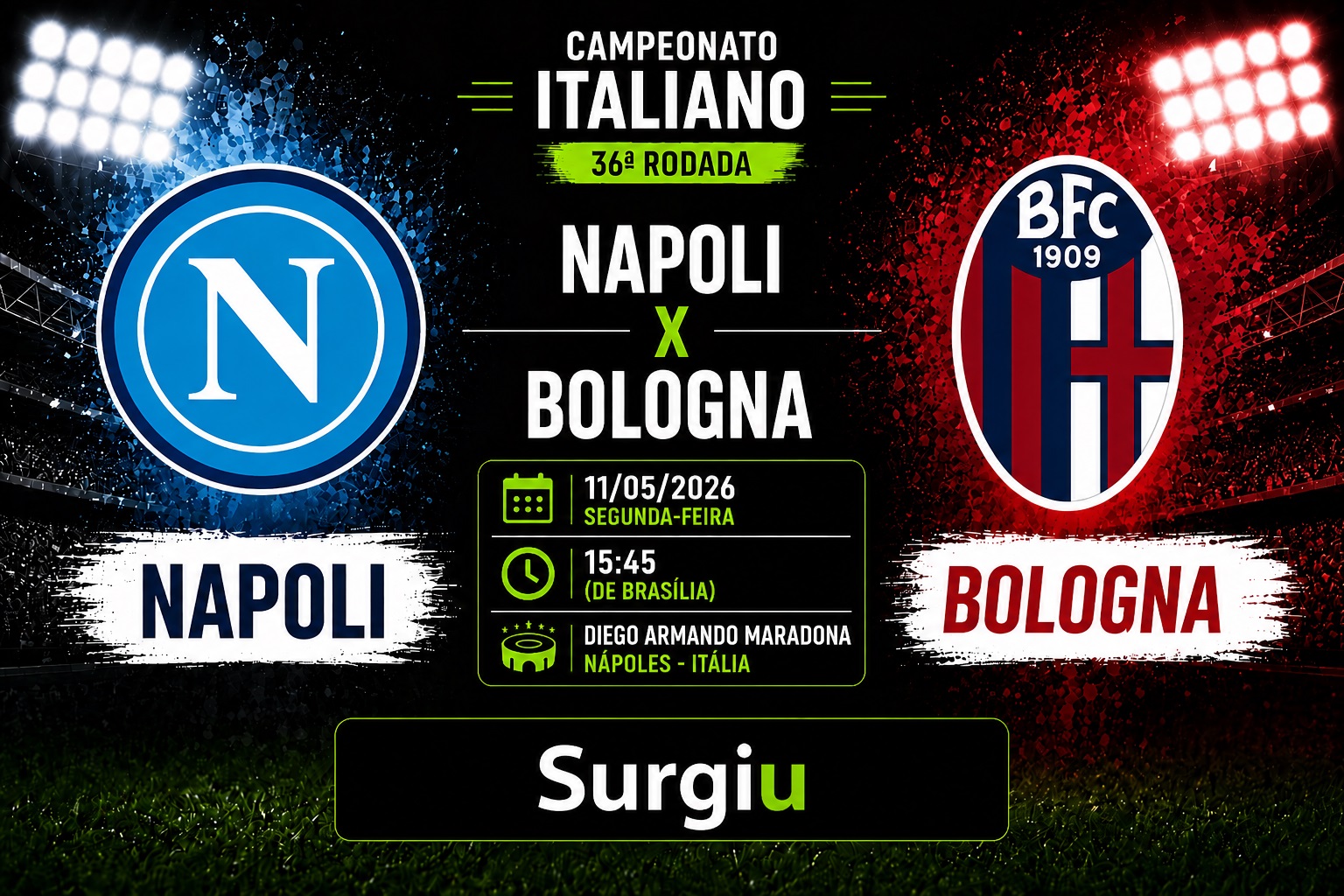Napoli x Bologna: onde assistir, hor&aacute;rio e escala&ccedil;&otilde;es pelo Campeonato Italiano