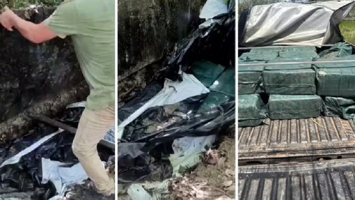 PF encontra combust&iacute;vel de avia&ccedil;&atilde;o escondido em mata durante opera&ccedil;&atilde;o no Tocantins