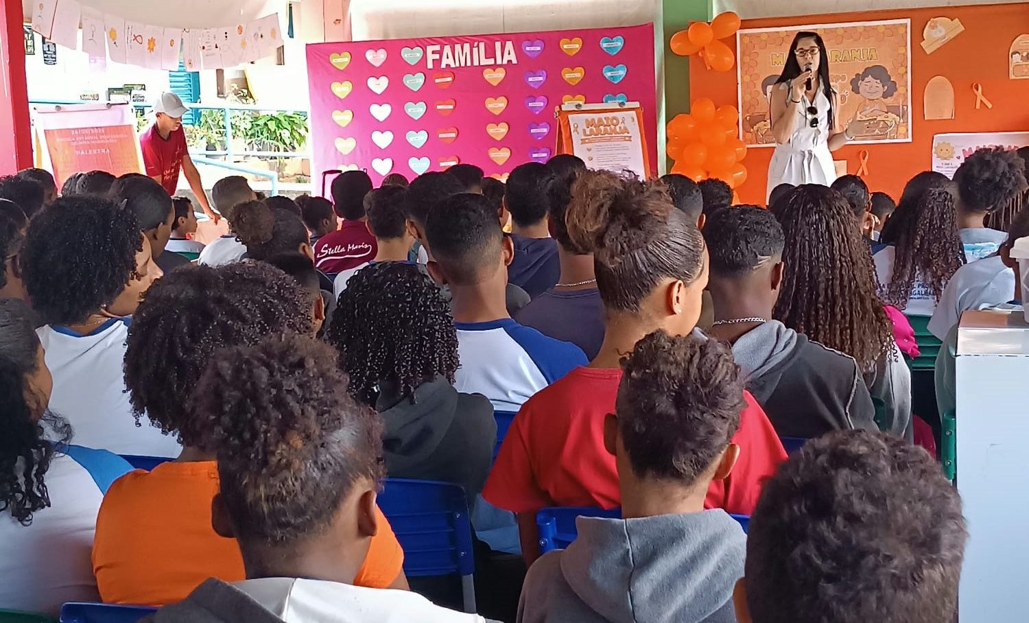 Pol&iacute;cia Civil leva palestra sobre combate ao abuso sexual infantil &agrave; zona rural de Arraias