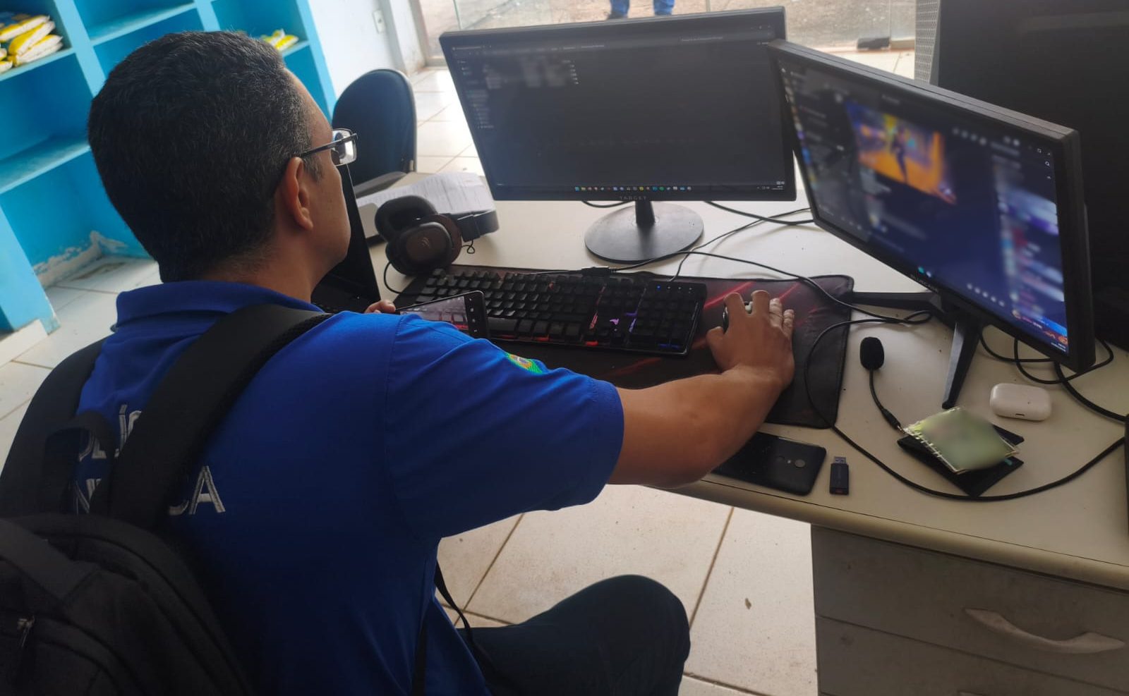 Pol&iacute;cia Civil conclui Opera&ccedil;&atilde;o Custos e indicia homem por armazenar material de abuso sexual infantil em Palmas