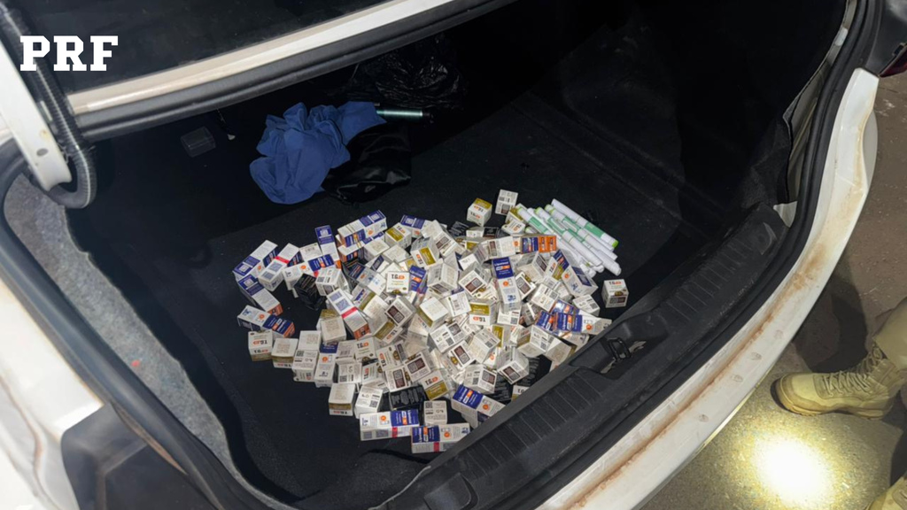 PRF apreende quase 500 medicamentos para emagrecimento e anabolizantes em Guara&iacute;