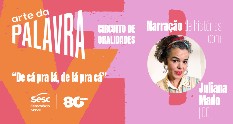 Sesc Tocantins promove espet&aacute;culo de narra&ccedil;&atilde;o de hist&oacute;rias gratuito em Palmas e Gurupi