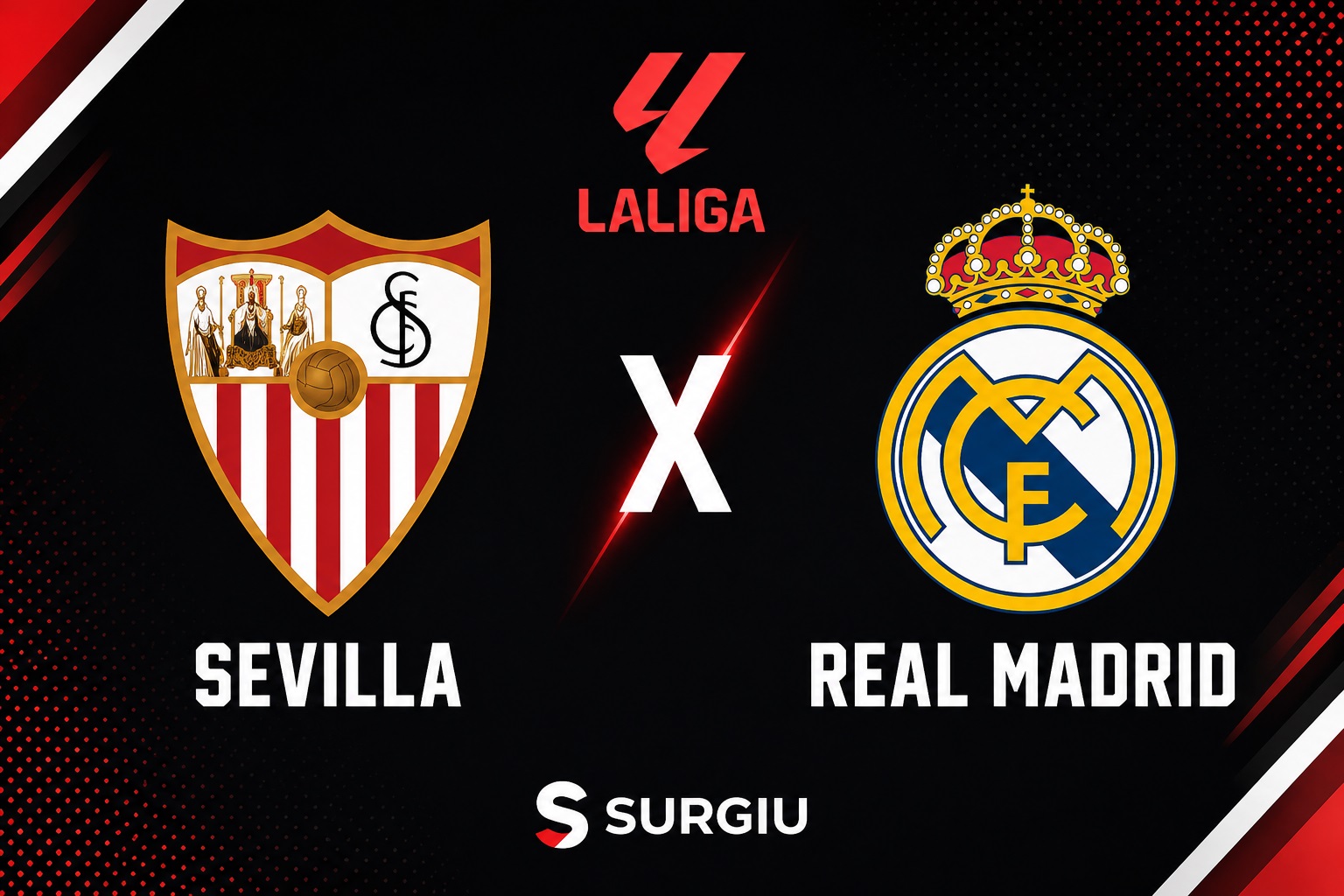 Sevilla x Real Madrid: onde assistir, hor&aacute;rio e escala&ccedil;&otilde;es pela La Liga