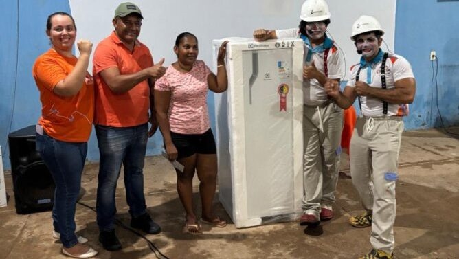 Projeto Nossa Energia chega a novas cidades do Tocantins com sorteio de geladeiras e ventiladores