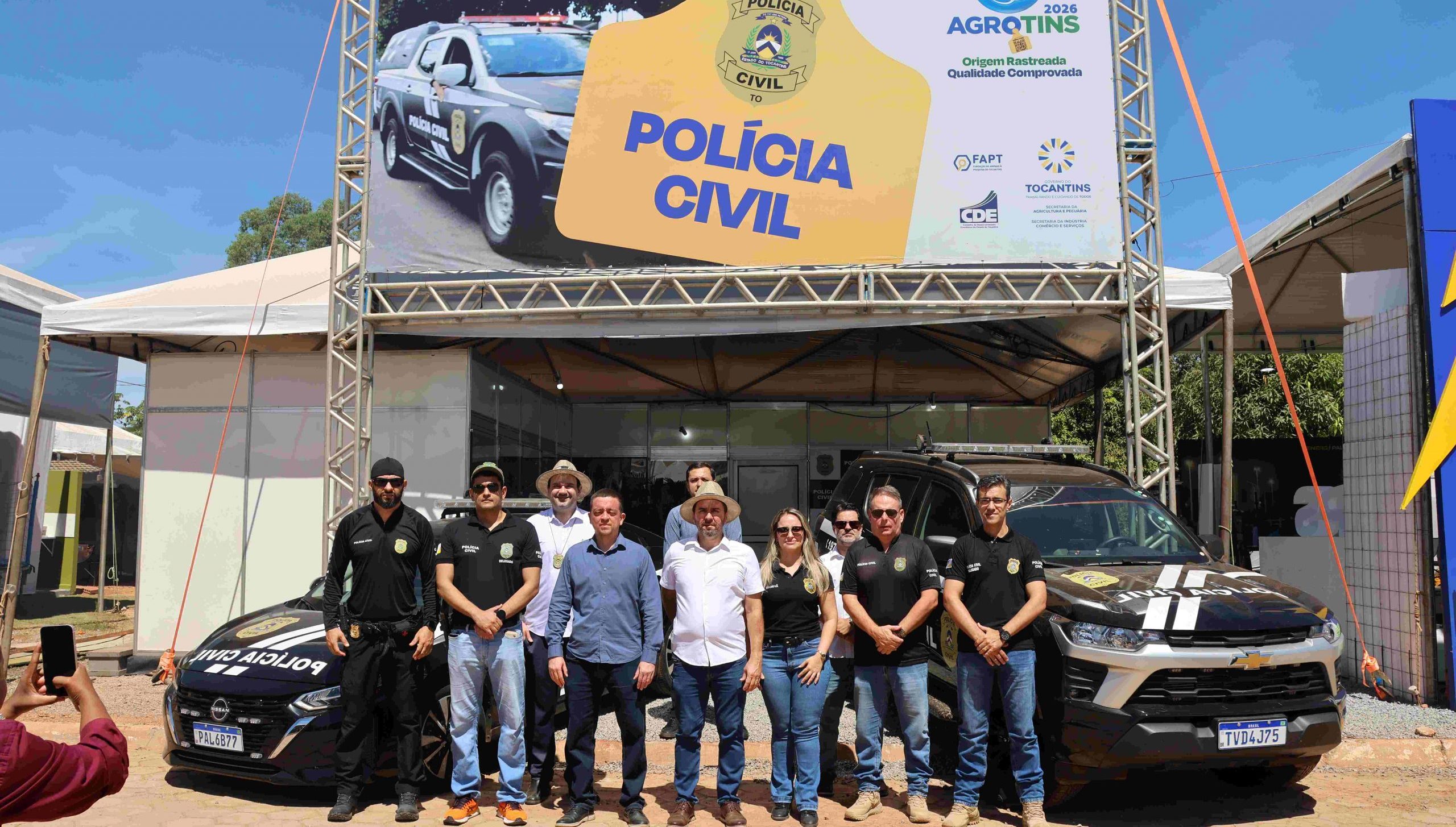 SSP/TO refor&ccedil;a seguran&ccedil;a no campo durante a Agrotins 2026 com presen&ccedil;a de 30 policiais civis