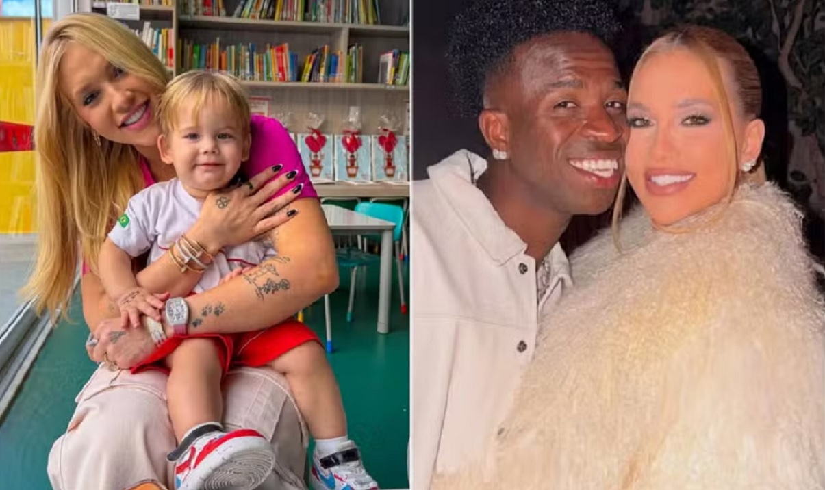 Virginia acompanha apresenta&ccedil;&atilde;o do filho e intera&ccedil;&atilde;o com Vini Jr movimenta redes