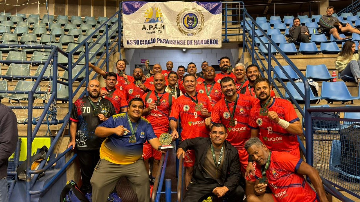 APAH Para&iacute;so &eacute; reconhecida como a 3&ordf; melhor equipe na categoria 42+ no Brazil Master Cup 2026