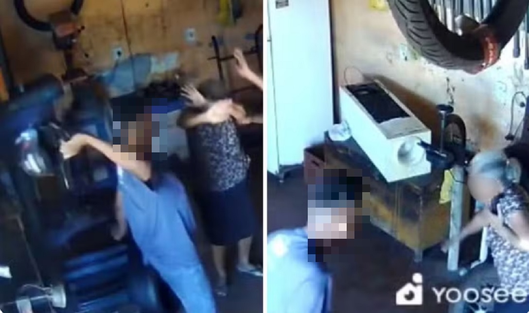 Filho &eacute; preso ap&oacute;s agredir m&atilde;e de 69 anos com socos e golpes de capacete no Tocantins