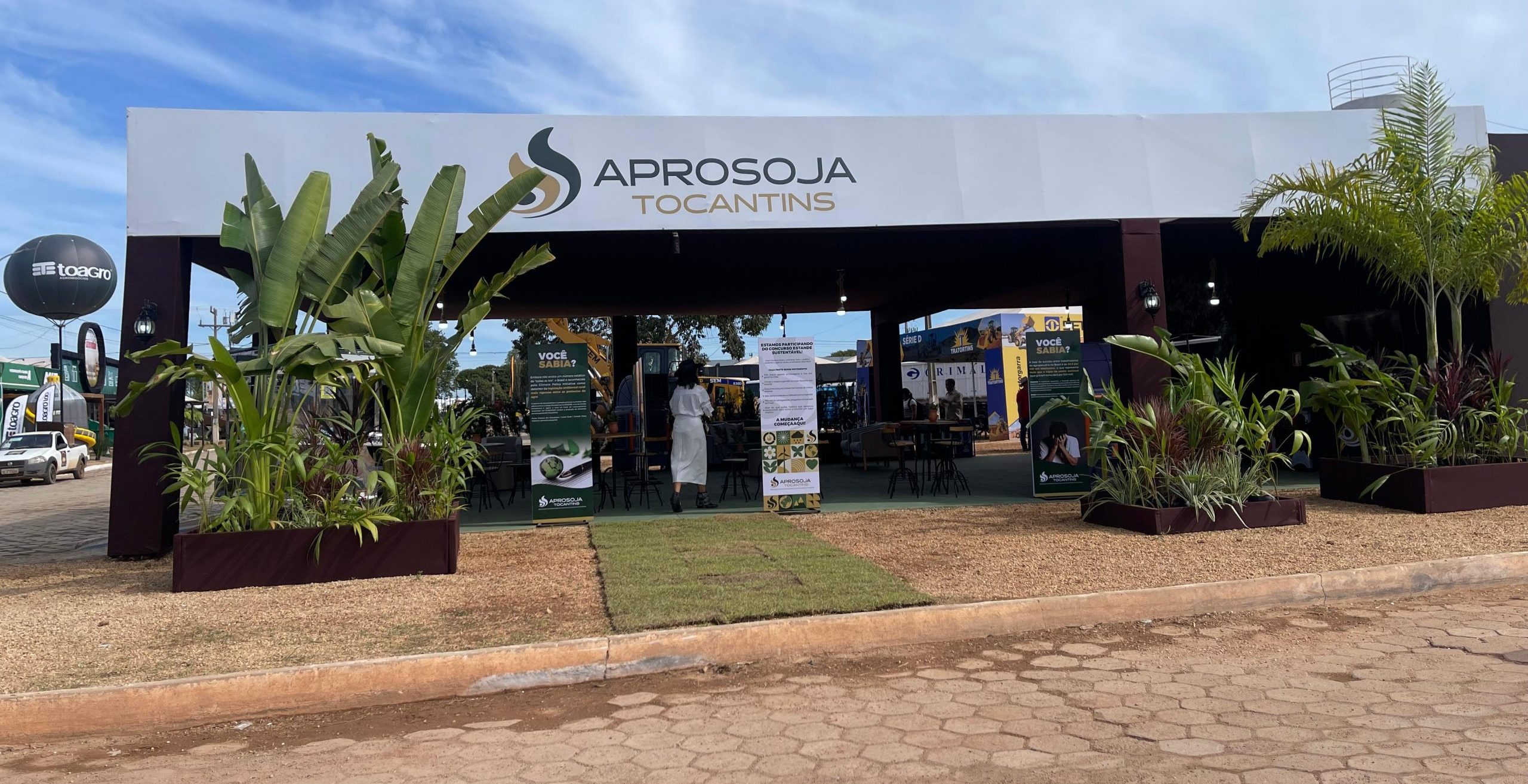 Aprosoja Tocantins conquista 3&ordm; lugar em concurso de sustentabilidade durante a Agrotins 2026