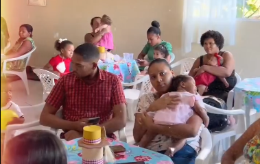Arrai&aacute; do Programa Crian&ccedil;a Feliz re&uacute;ne fam&iacute;lias em Arraias