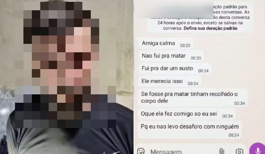 &lsquo;Desaforo que eu n&atilde;o aceitei&rsquo;: homem confessa matar v&iacute;tima ap&oacute;s coment&aacute;rios sobre seu estilo