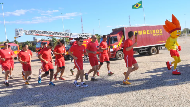 Corpo de Bombeiros do Tocantins abre Semana do Bombeiro 2026 com tradicional Corrida da Tocha