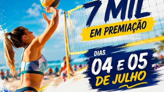 Brejinho de Nazar&eacute; recebe Circuito BNZ de V&ocirc;lei de Praia em julho