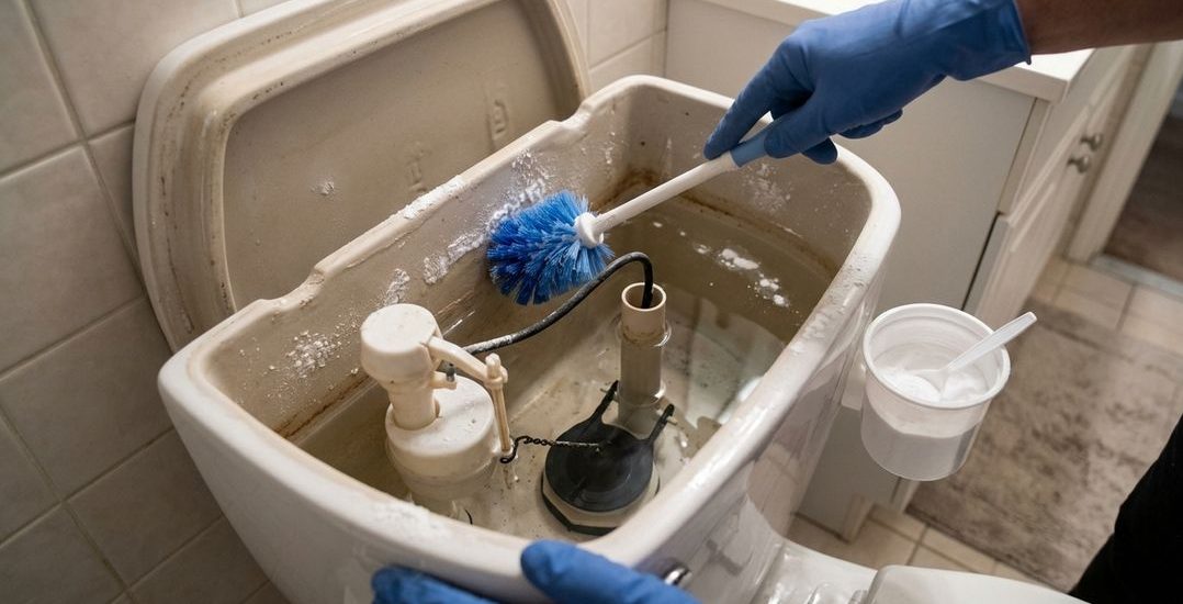 Bicarbonato na caixa acoplada: h&aacute;bito simples ajuda a evitar odores e sujeira no vaso sanit&aacute;rio
