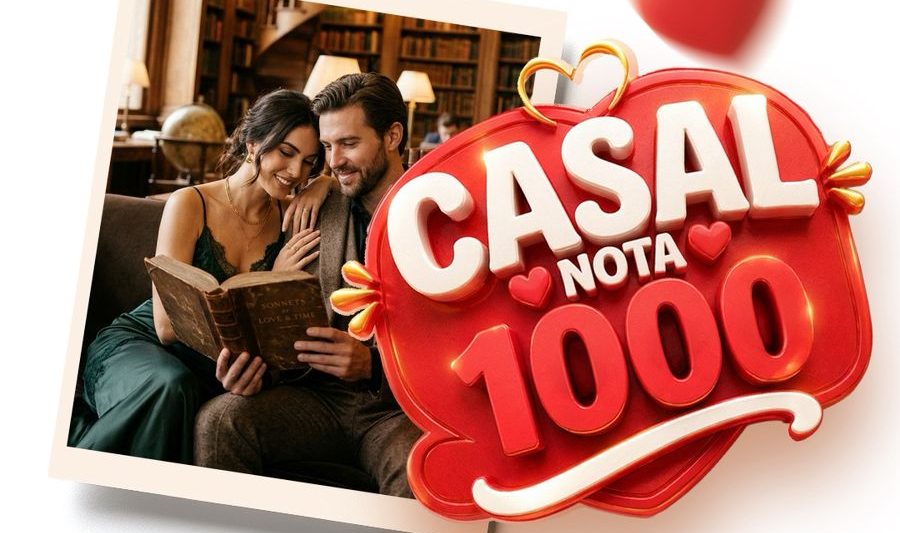 Casal Nota 1000: Lojas Ricardo’s vai dar vale-compras de R$ 1 mil para casal vencedor de concurso no Dia dos Namorados