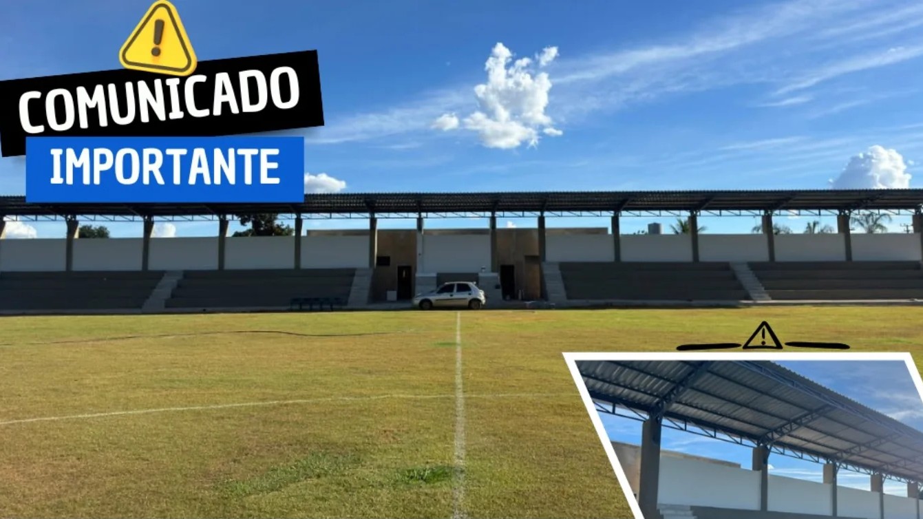 Concei&ccedil;&atilde;o do Tocantins avan&ccedil;a na moderniza&ccedil;&atilde;o do est&aacute;dio com obras na reta final