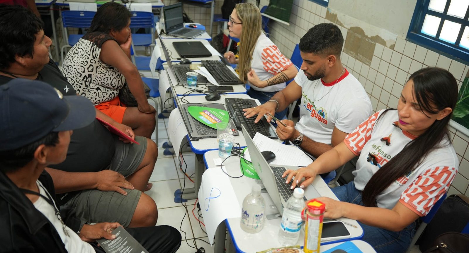Defensorias do TO, GO e MT levam atendimento gratuito a aldeias ind&iacute;genas do Alto Araguaia